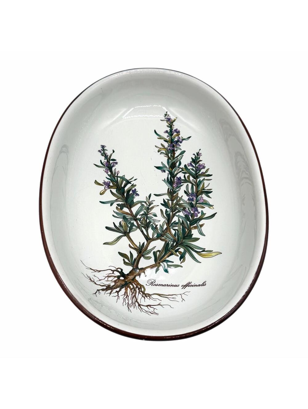 Vintage Villeroy & Boch Botanica Oval Vegetable Serving Bowl – Rosemary – Rare